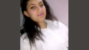 Beautiful Indian married woman exposing her large penis.