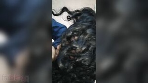 A sexy college girl shows her naughtiness with a blowjob