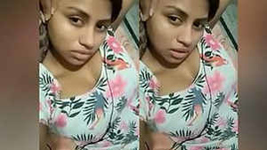Jia's large breasts are hard to ignore during video call.