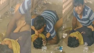 Outdoor sex scenes with an Indian married woman