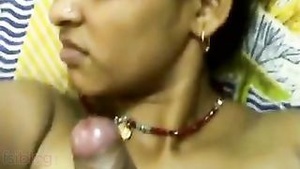 A married woman with large breasts has sex with a stranger in front of her husband.